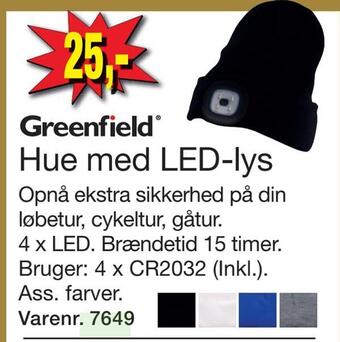 Hue med led-lys