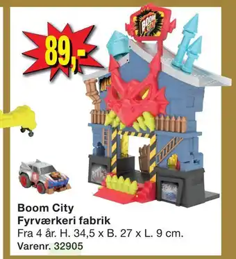 Harald Nyborg Boom city fyrværkeri fabrik tilbud