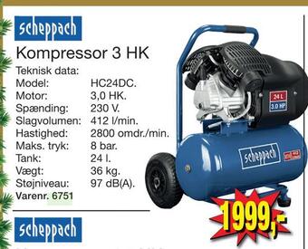 Kompressor 3 hk