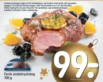 REMA 1000 Fersk andebryststeg tilbud
