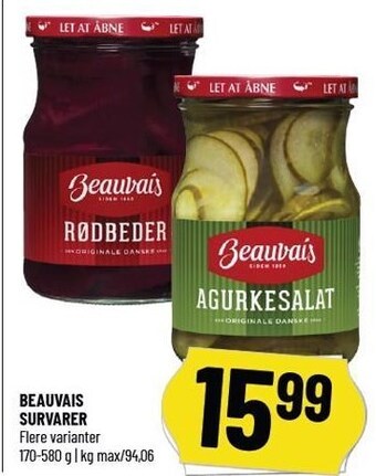 Løvbjerg Beauvais survarer tilbud