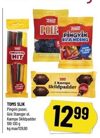 Løvbjerg Toms slik tilbud