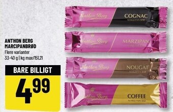 Løvbjerg Anthon berg marcipanbrød tilbud