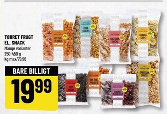 Løvbjerg Tørret frugt el. snack tilbud