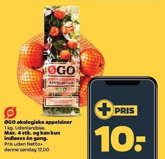 Øgo økologiske appelsiner