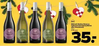 Banrock station reserve cabernet sauvignon/shiraz el. chardonnay