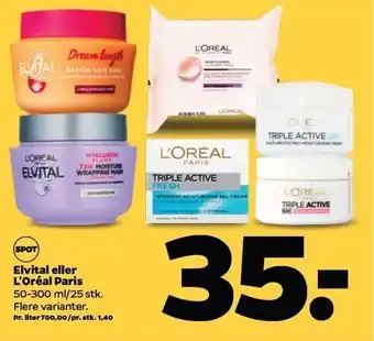 Netto Elvital el. l'oréal paris tilbud