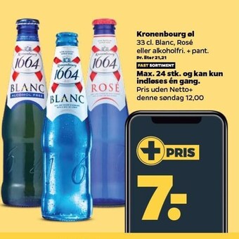 Netto Kronenbourg øl tilbud