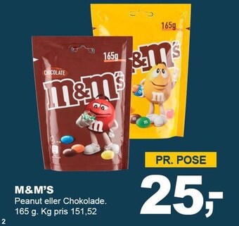 Let-Køb M&m's tilbud
