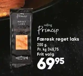 Bilka Fæørsk røget laks tilbud