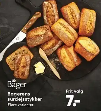 Bilka Bagerens surdejsstykker tilbud