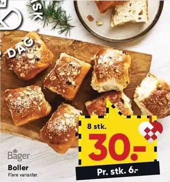 Bilka Boller 8 stk. tilbud