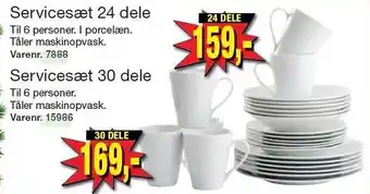 Harald Nyborg Servicesæt tilbud