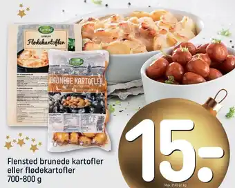 REMA 1000 Flensted brunede kartofler el. flødekartofler tilbud