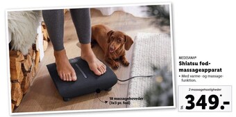 Shiatsu fodmassageapparat