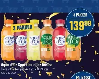 Otto Duborg Aqua d'or sparkles el. icetea tilbud