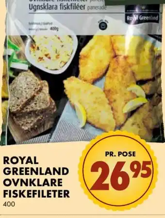 Royal Greenland Ovnklare Fiskefileter