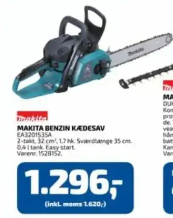Davidsen Makita Benzin Kædesav tilbud