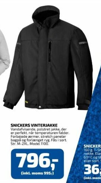 Davidsen Snickers Vinterjakke tilbud