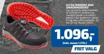 Davidsen Elten Maddox Bda Sikkerhedssko tilbud