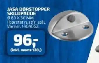 Davidsen Jasa Dørstopper Skildpadde tilbud