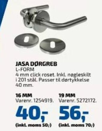 Davidsen Jasa Dørgreb tilbud