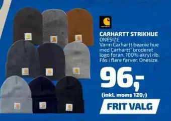 Davidsen Carhartt Strikhue tilbud