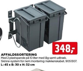 jem & fix Affaldssortering tilbud