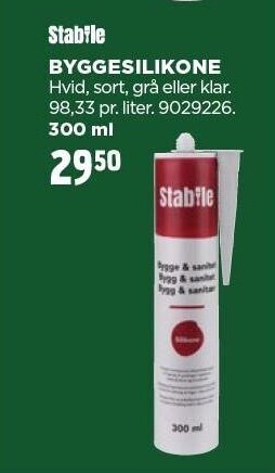 jem & fix Byggesilikone tilbud
