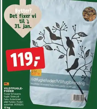 jem & fix Vildtfuglefoder tilbud