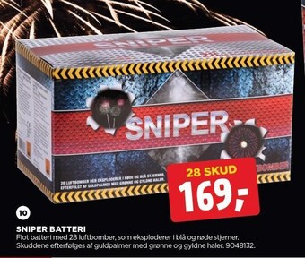 jem & fix Sniper batteri tilbud