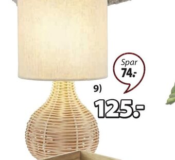 JYSK Helmer Bordlampe tilbud