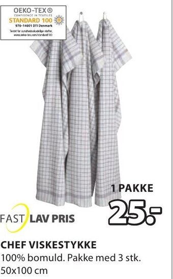 JYSK Chef Viskestykke tilbud