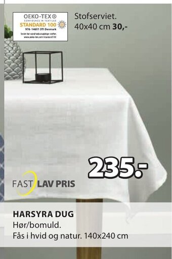 JYSK Harsyra Dug tilbud