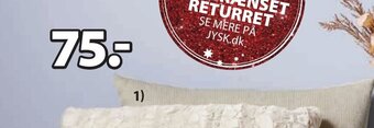 JYSK Lilje Pyntepude tilbud