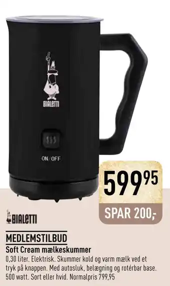 Imerco Soft cream mælkeskummer tilbud