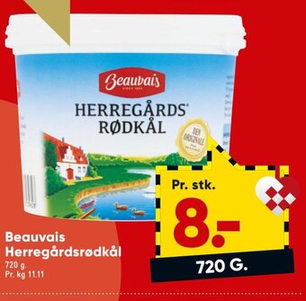 Bilka Beauvais Herregårdsrødkål tilbud