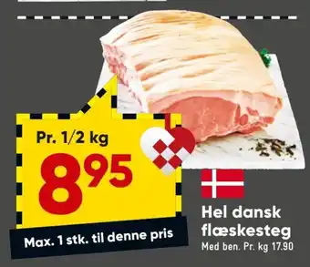 Bilka Hel Dansk Flæskesteg tilbud