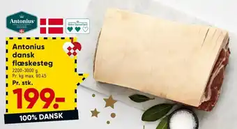 Bilka Antonius Dansk Flæskesteg tilbud