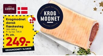 Bilka Krogmodnet Dansk Flæskesteg tilbud
