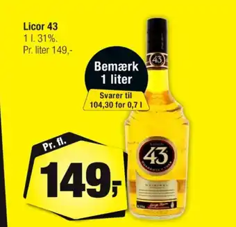Calle Licor 43 likør tilbud