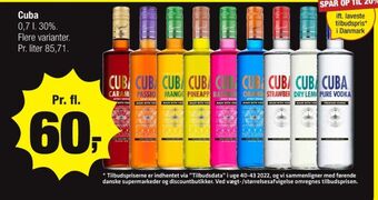 Calle Cuba vodka tilbud