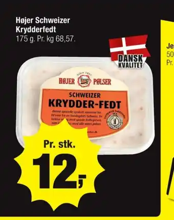Calle Højer pølser krydderfedt tilbud