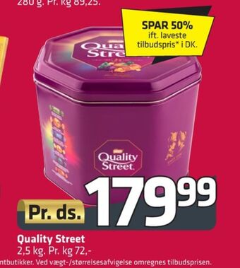 Fleggaard Quality street dessertchokolade tilbud