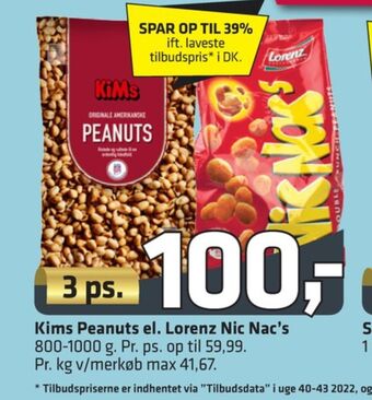 Fleggaard Kims peanuts tilbud