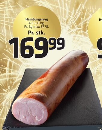 Fleggaard Ukendt hamburgerryg tilbud