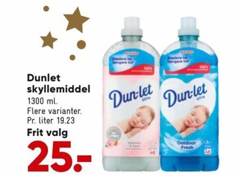 Bilka Dunlet Skyllemiddel tilbud