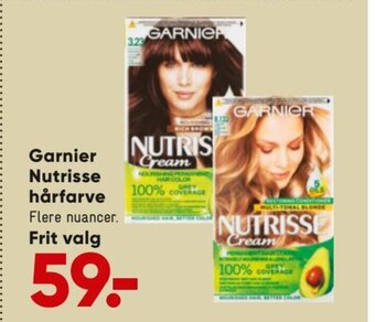 Bilka Garnier Nutrisse Hårfarve tilbud