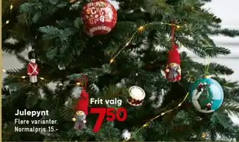 Bilka Julepynt tilbud