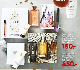 Bilka Hugo boss the scent eller lancome idole gaveæske tilbud